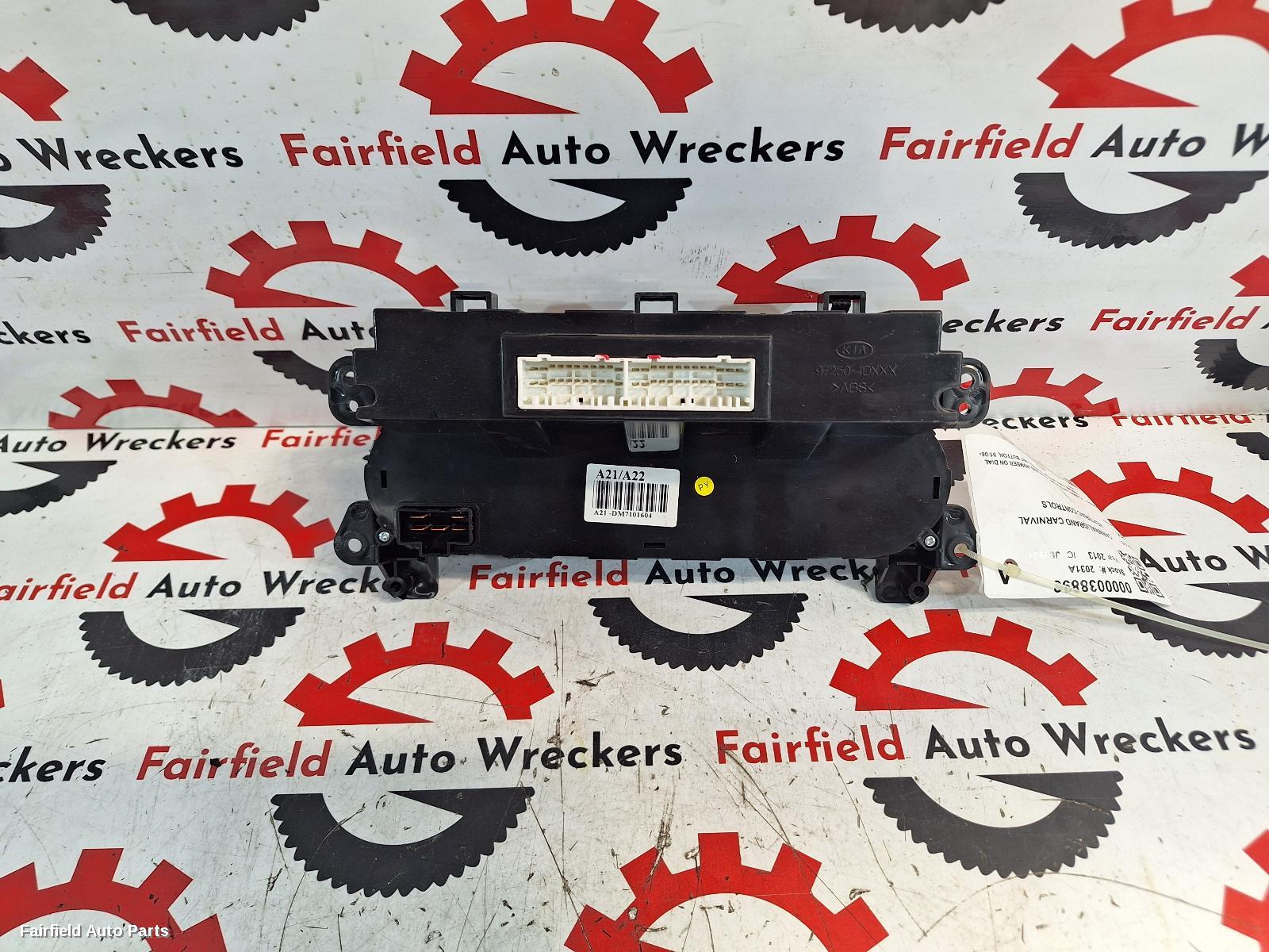 2006-2014 Kia Carnival/grand Carnival Heater Ac Controls