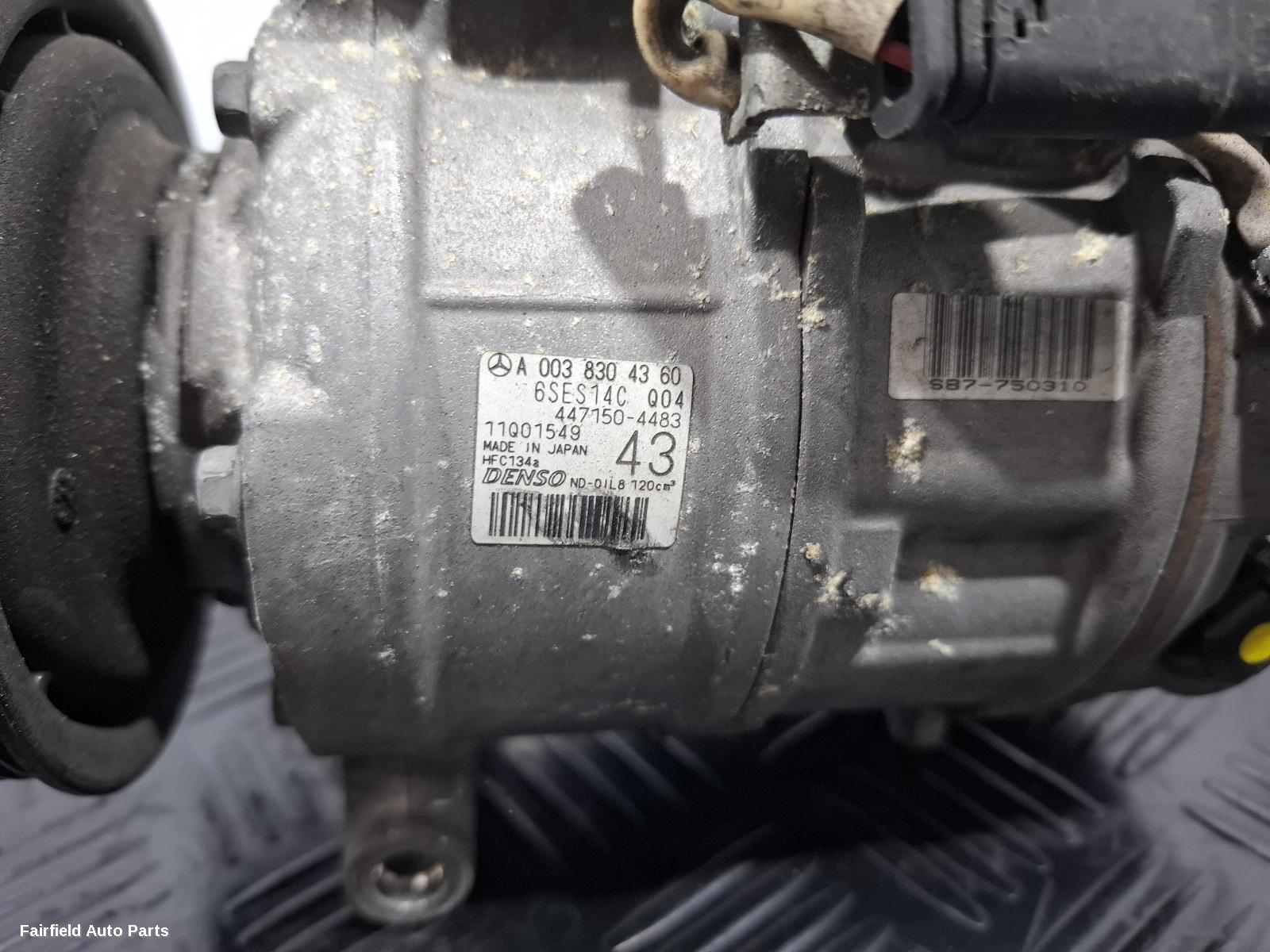 2012-2018 Mercedes A Class A C Compressor