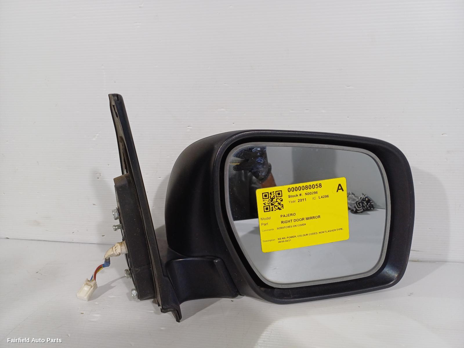 2006-2021 Mitsubishi Pajero Right Door Mirror