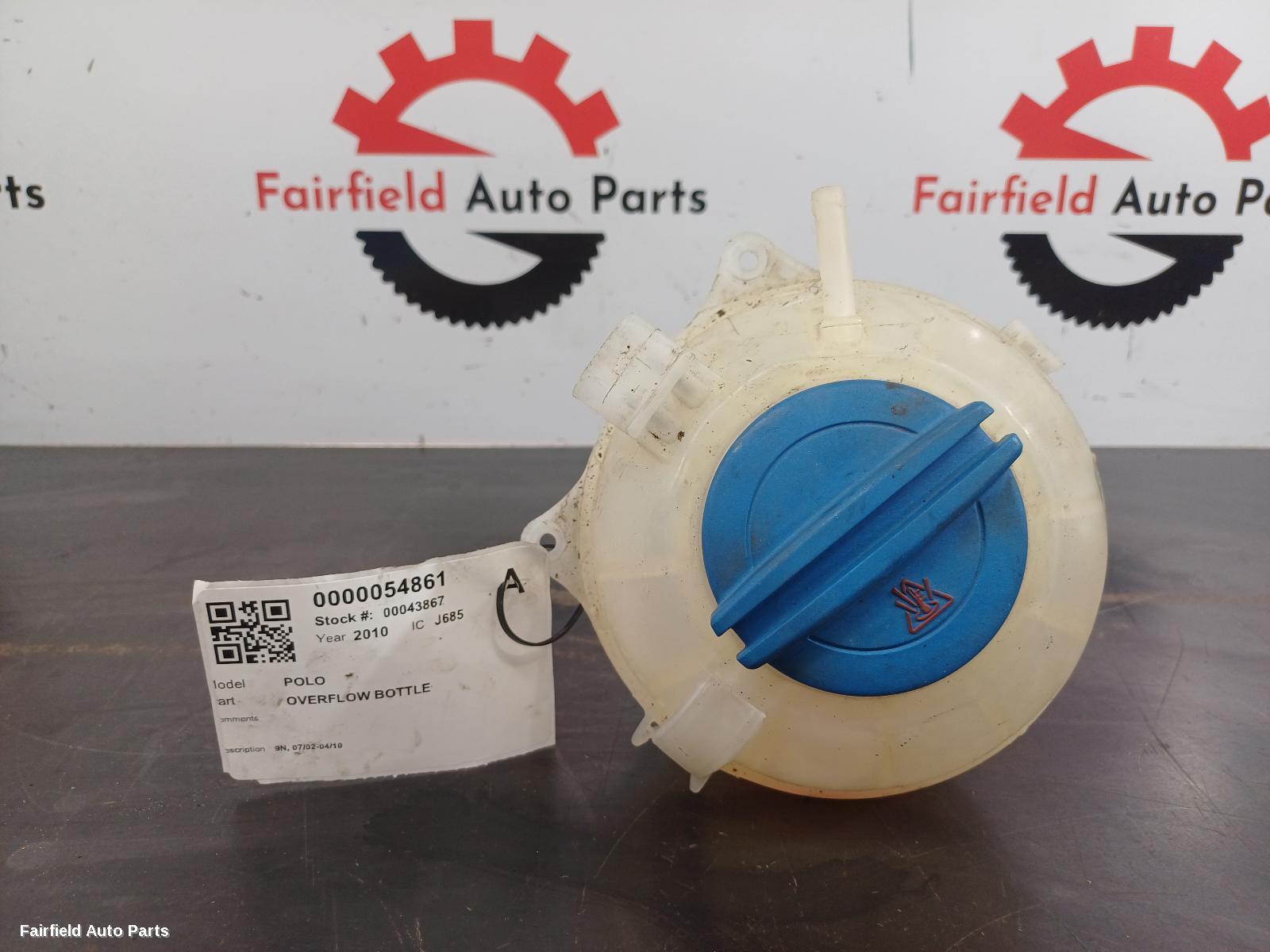 2002-2010 Volkswagen Polo Overflow Bottle