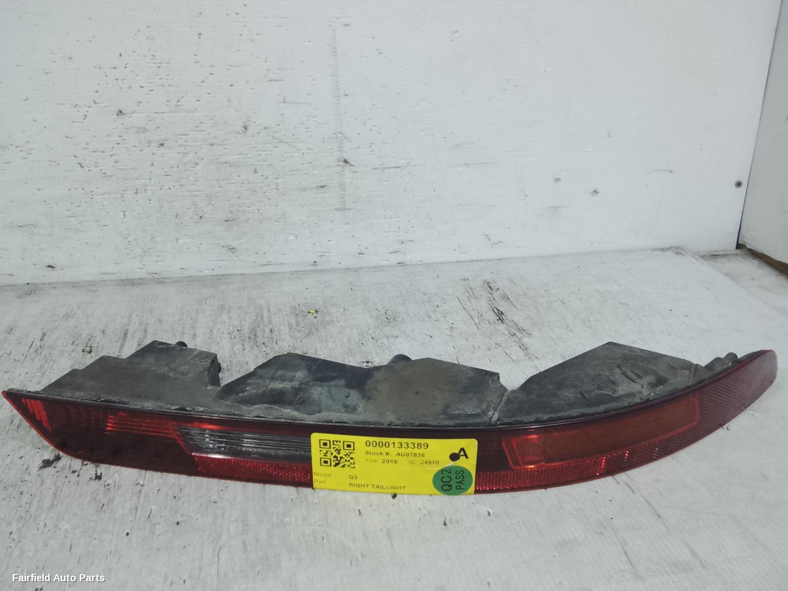 2014-2018 Audi Q3 Right Taillight