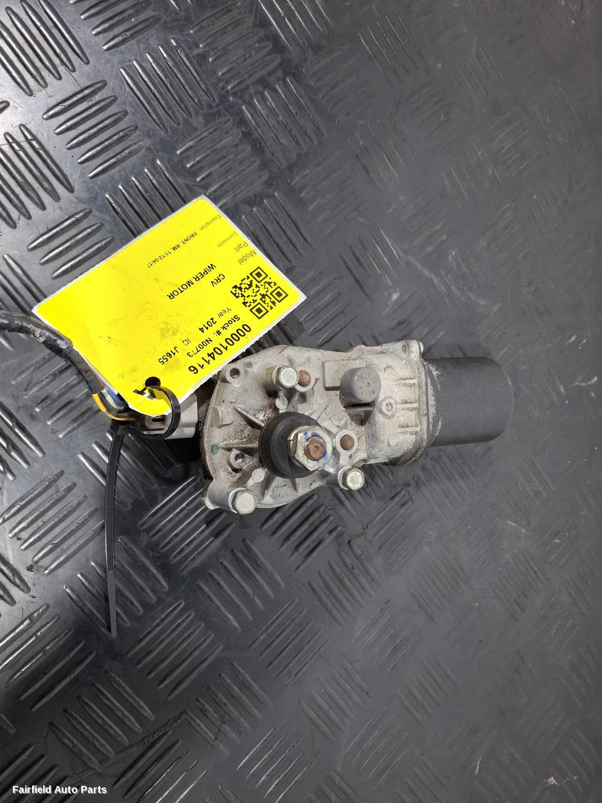 2012-2017 Honda Crv Wiper Motor