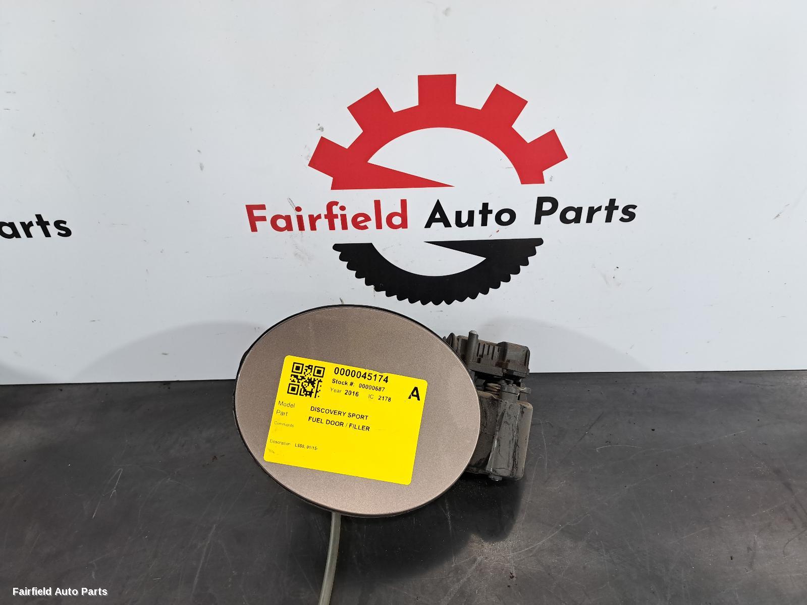 2015-2019 Land Rover Discovery Sport Fuel Door   Filler