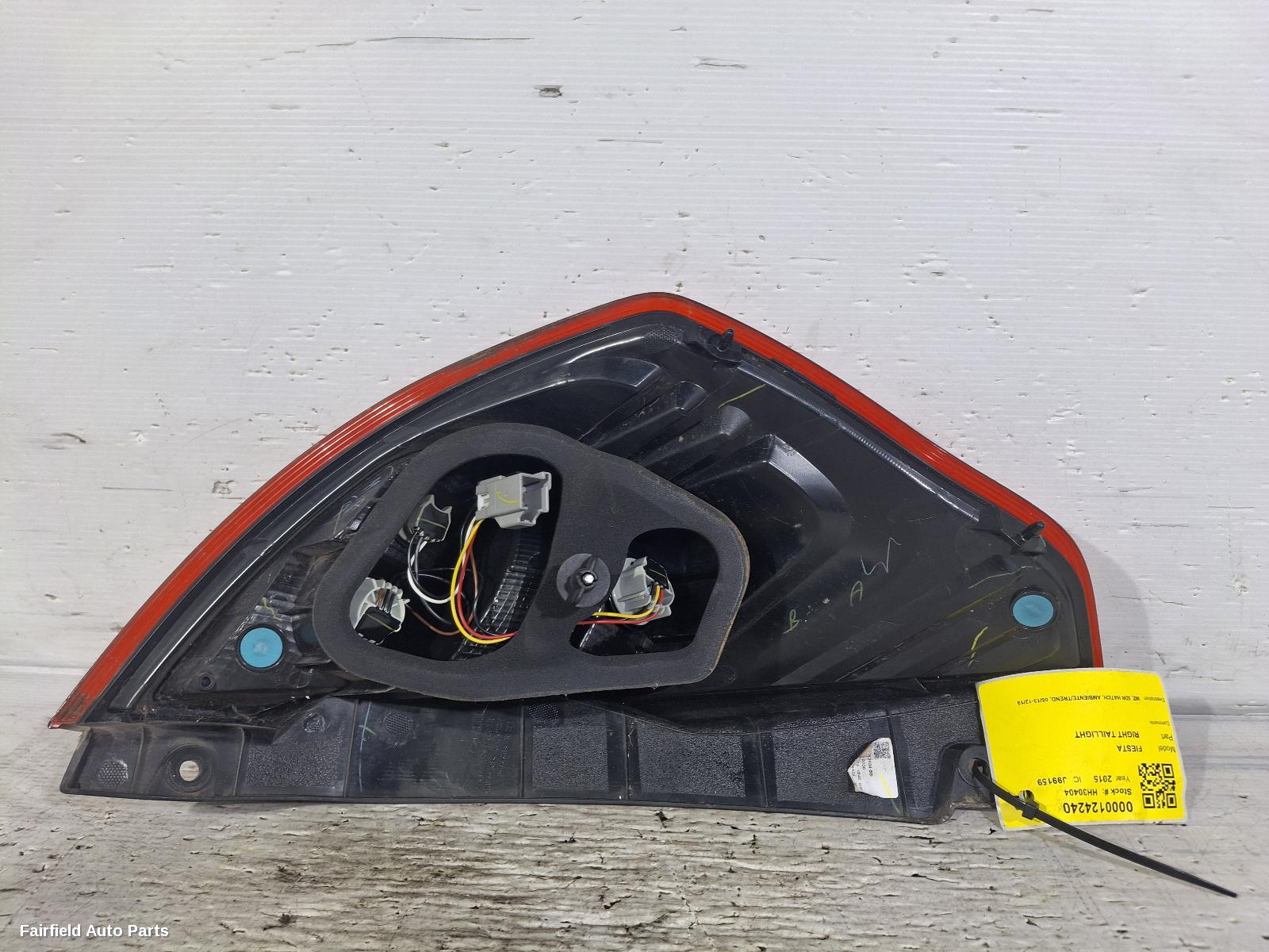 2013-2019 Ford Fiesta Right Taillight