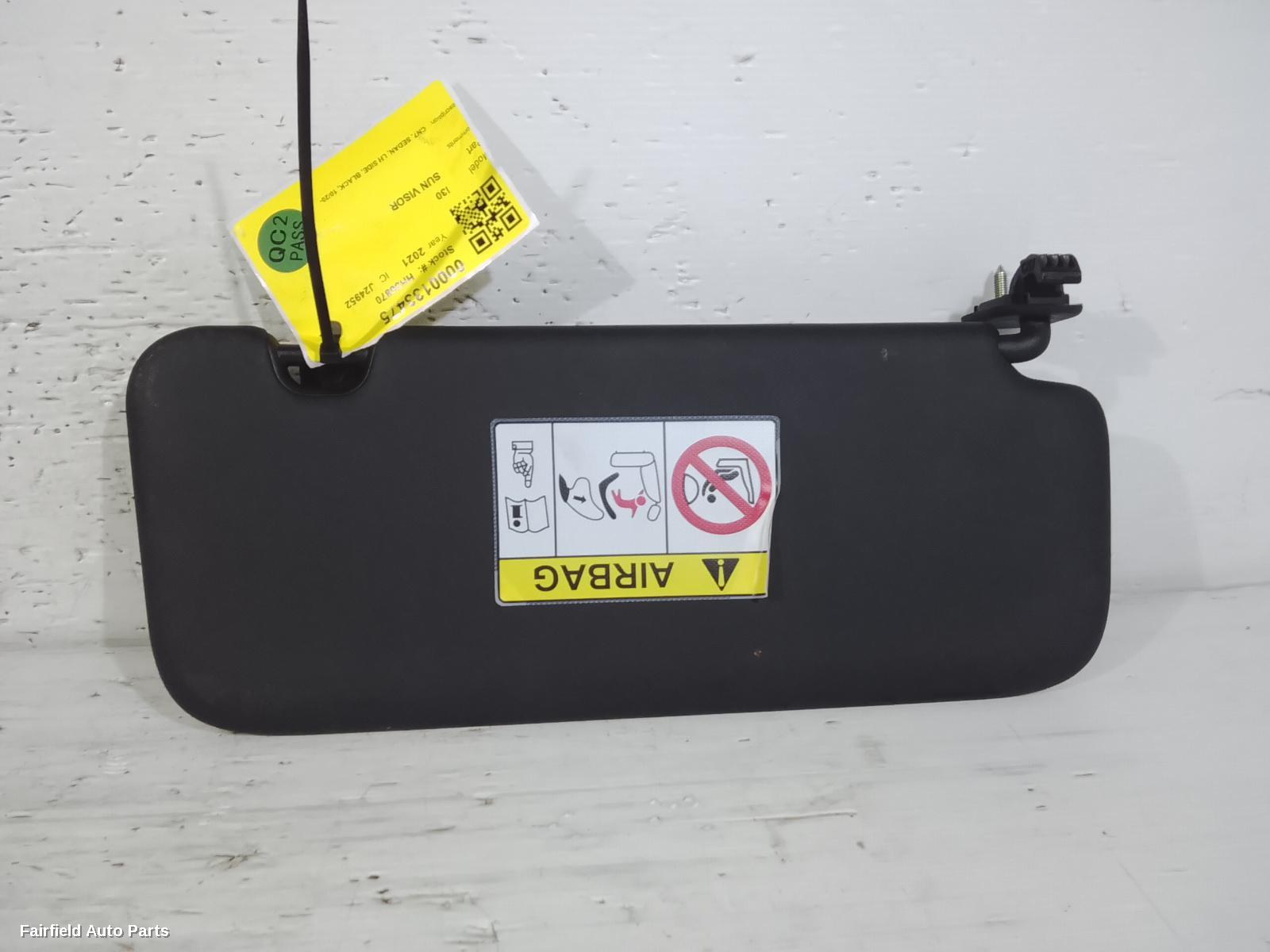 2020-2026 Hyundai I30 Sunvisor