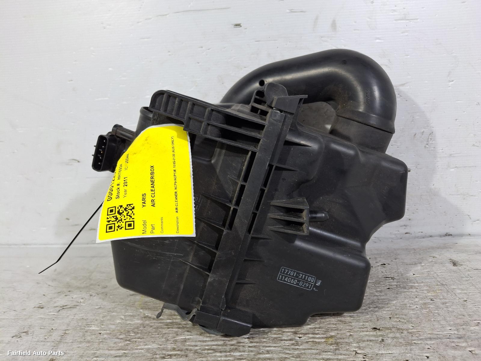 2005-2020 Toyota Yaris Air Cleaner Box