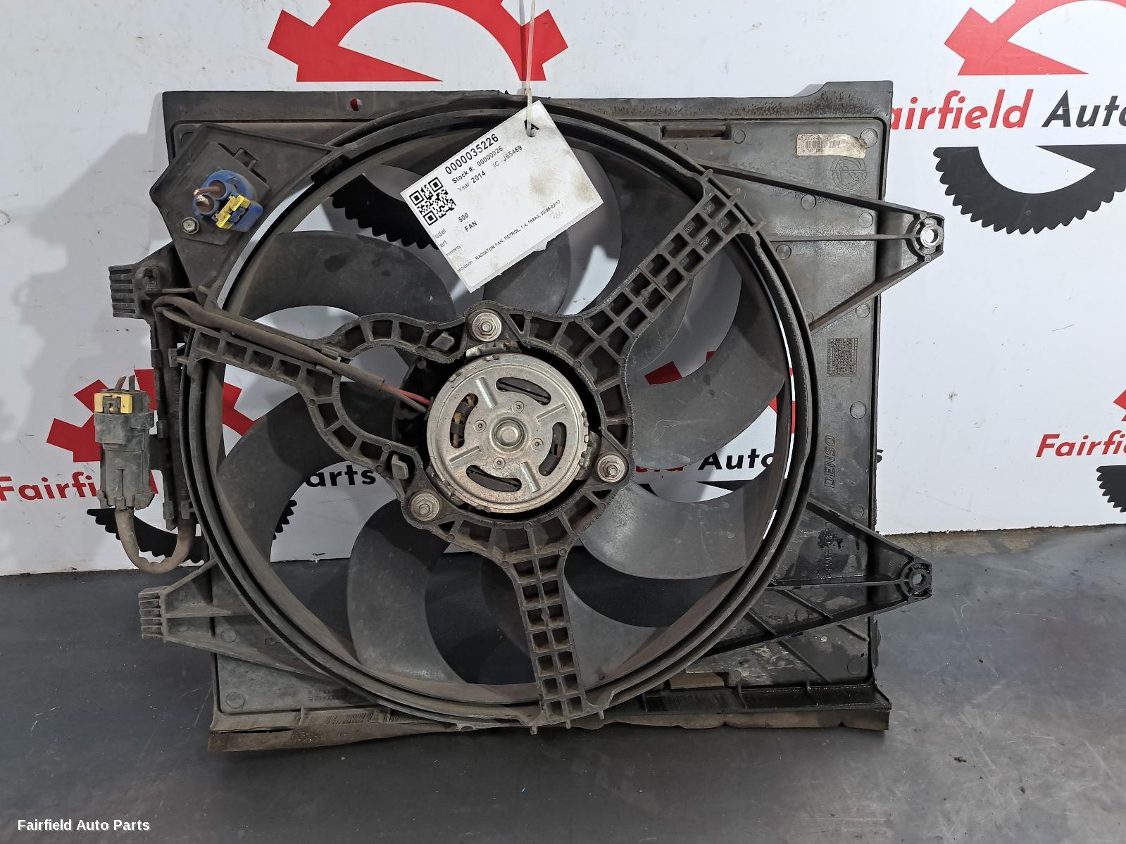 2008-2017 Fiat 500 Fan