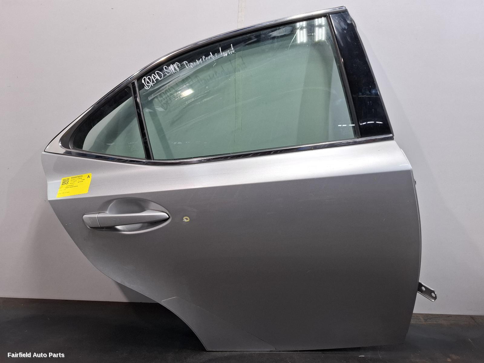 2013-2020 Lexus Is Series Right Rear Door Sliding