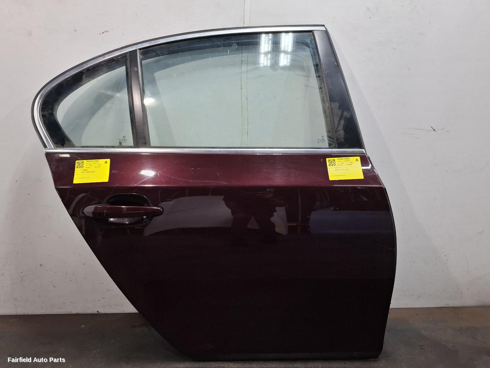 2003-2010 Bmw 5 Series Right Rear Door Sliding