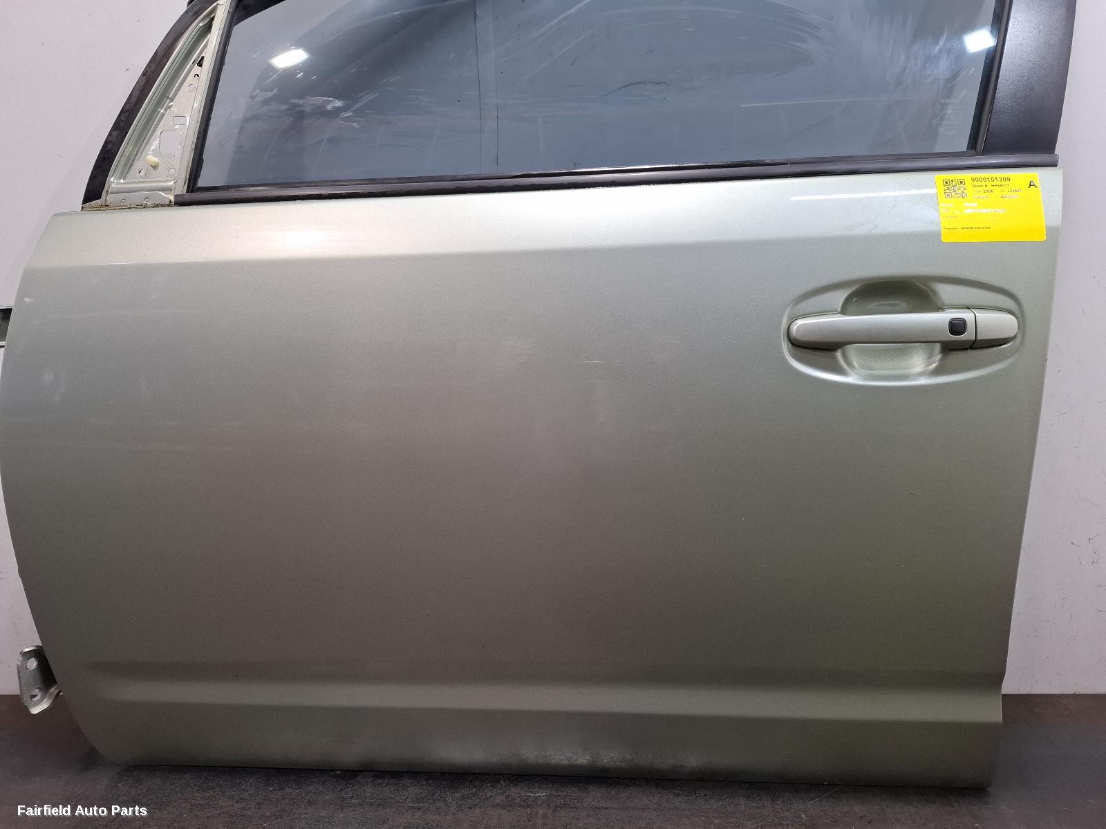 2003-2009 Toyota Prius Left Front Door