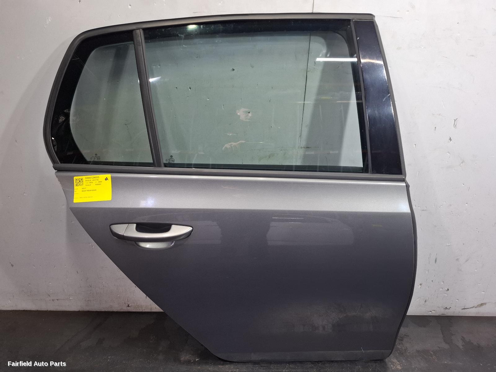 2008-2013 Volkswagen Golf Right Rear Door Sliding