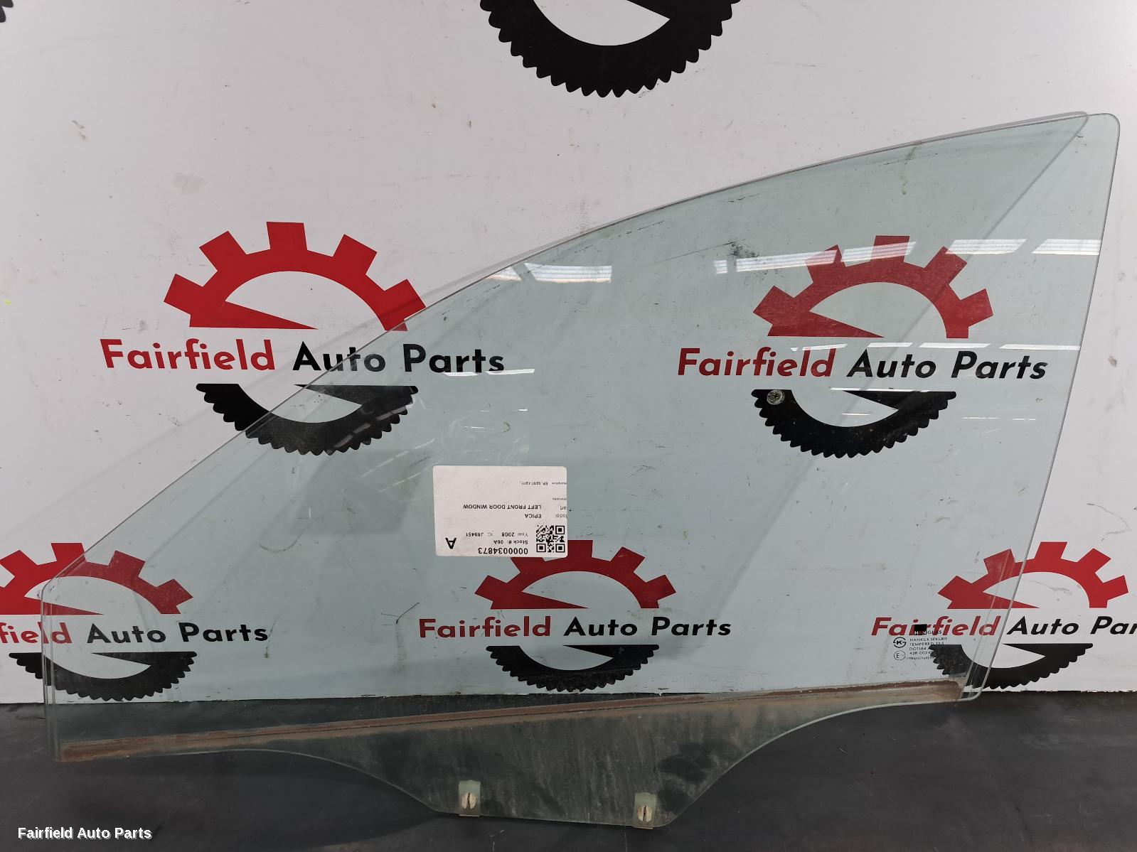 2007-2011 Holden Epica Left Front Door Window
