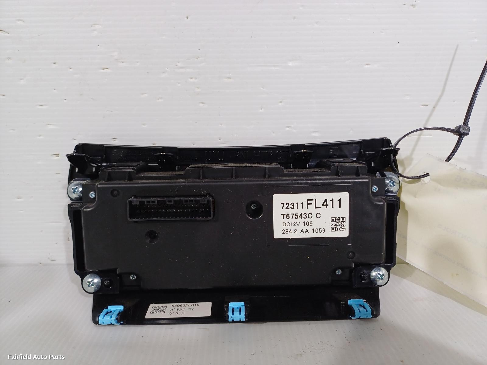 2017-2023 Subaru Xv Heater Ac Controls