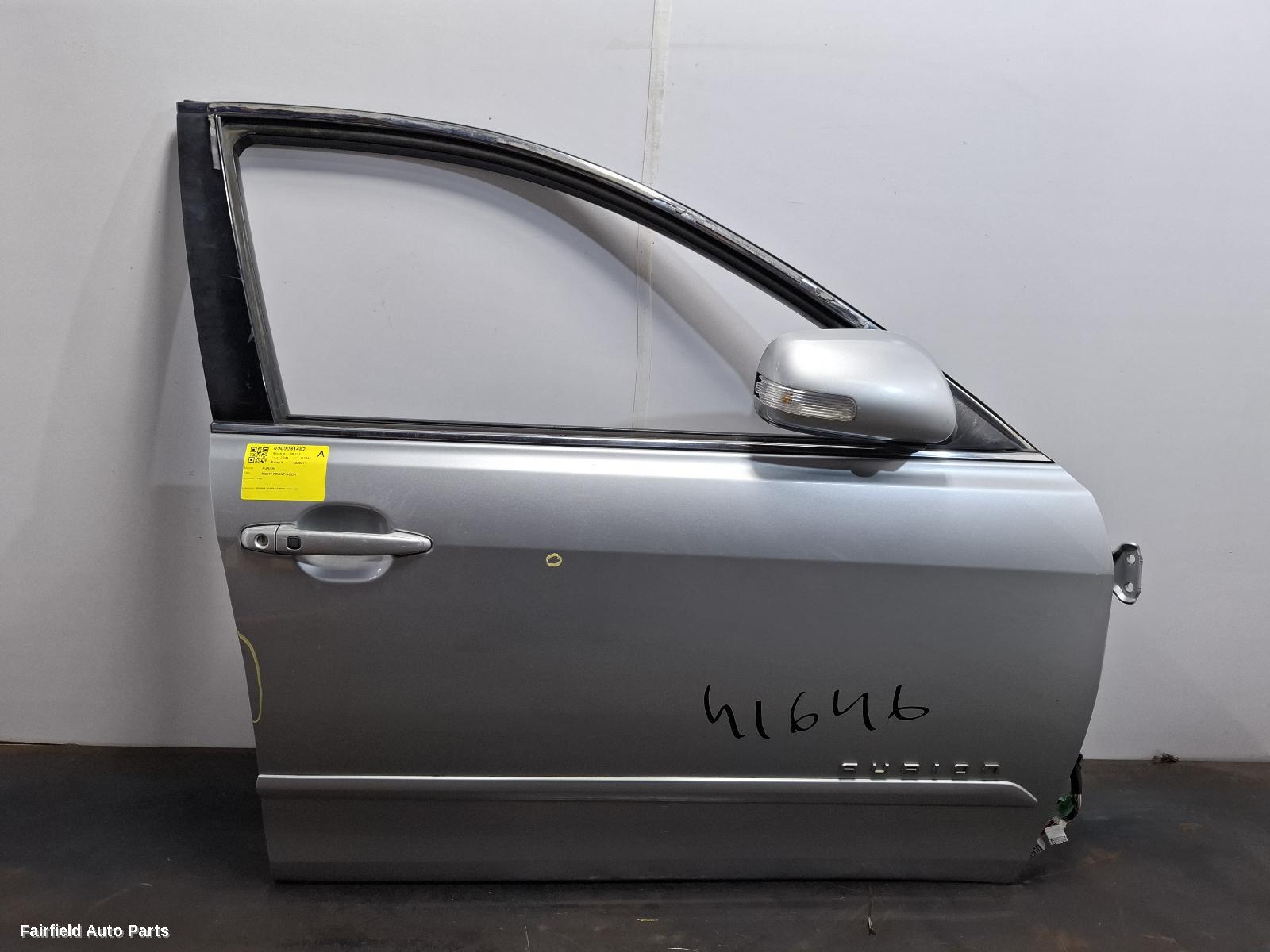 2006-2009 Toyota Aurion Right Front Door