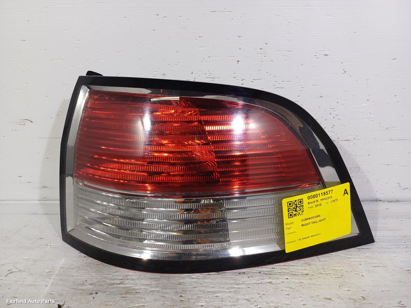 2006-2013 Holden Commodore Right Taillight