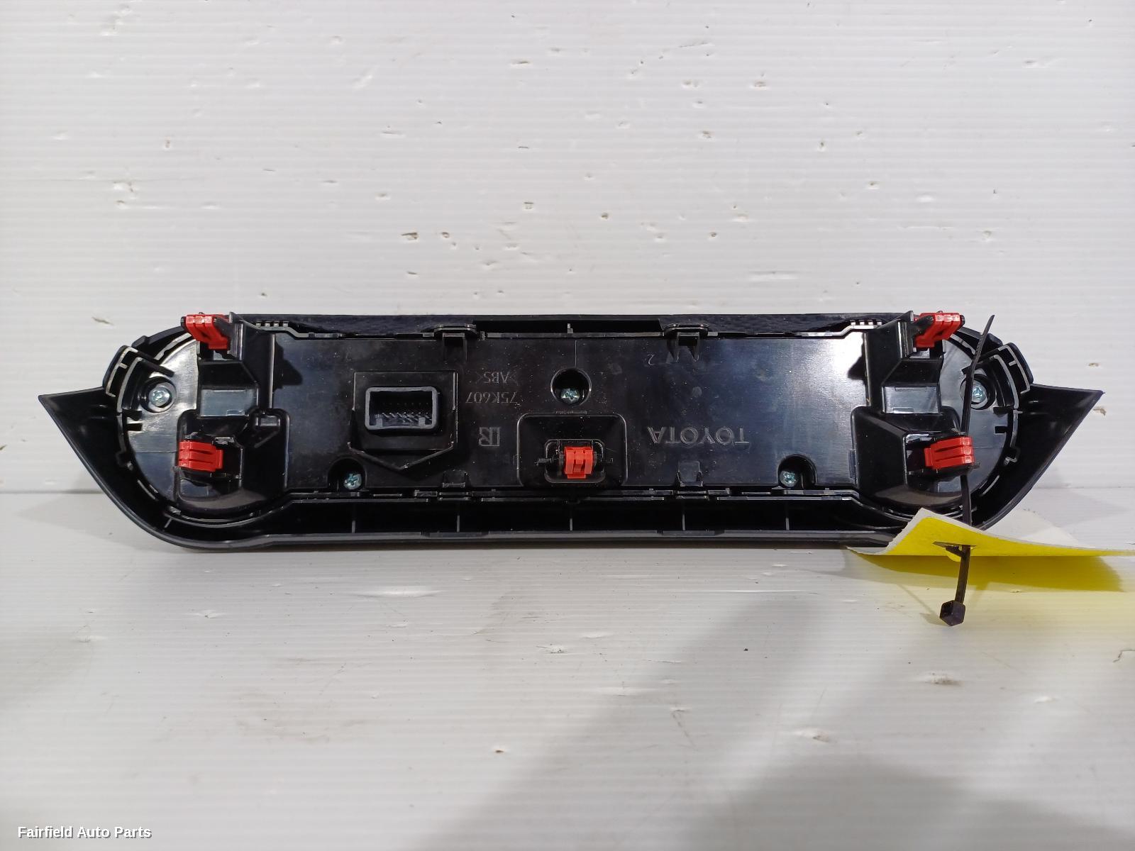 2018-2025 Toyota Rav4 Heater Ac Controls