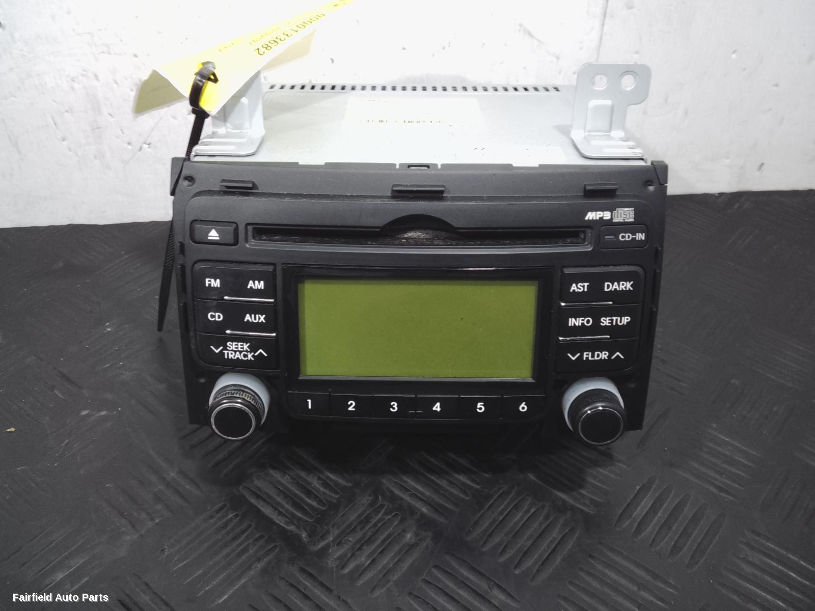 2007-2012 Hyundai I30 Radio Cd Dvd Sat Tv