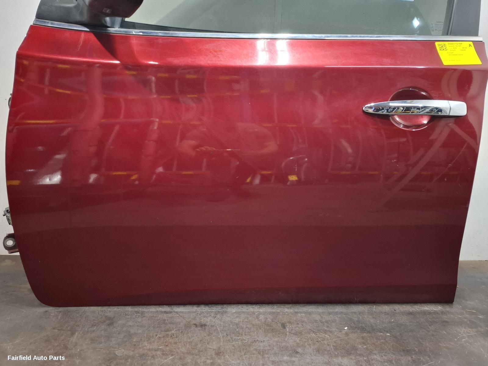2012-2017 Nissan Pulsar Left Front Door