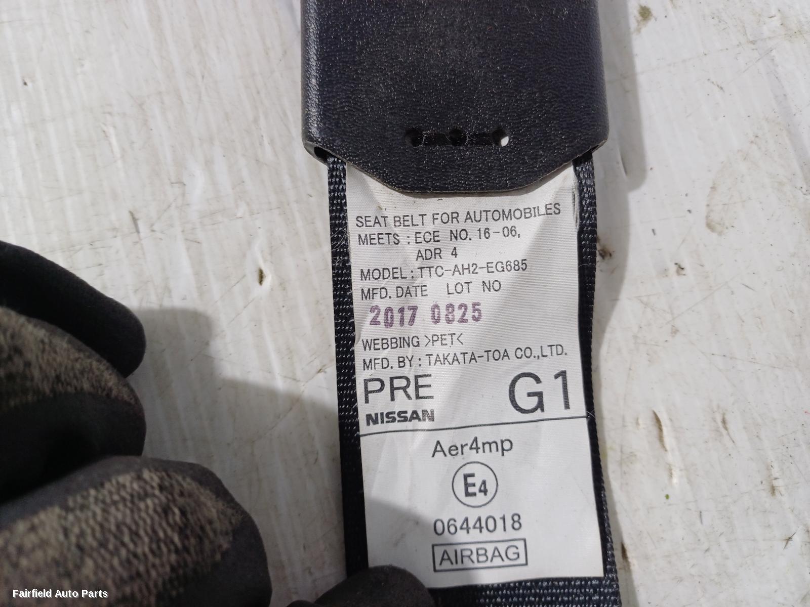 2015-2025 Nissan Navara Seatbelt Stalk