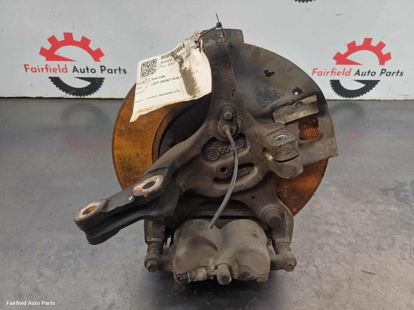 2015-2025 Ldv G10 Left Front Hub Assembly