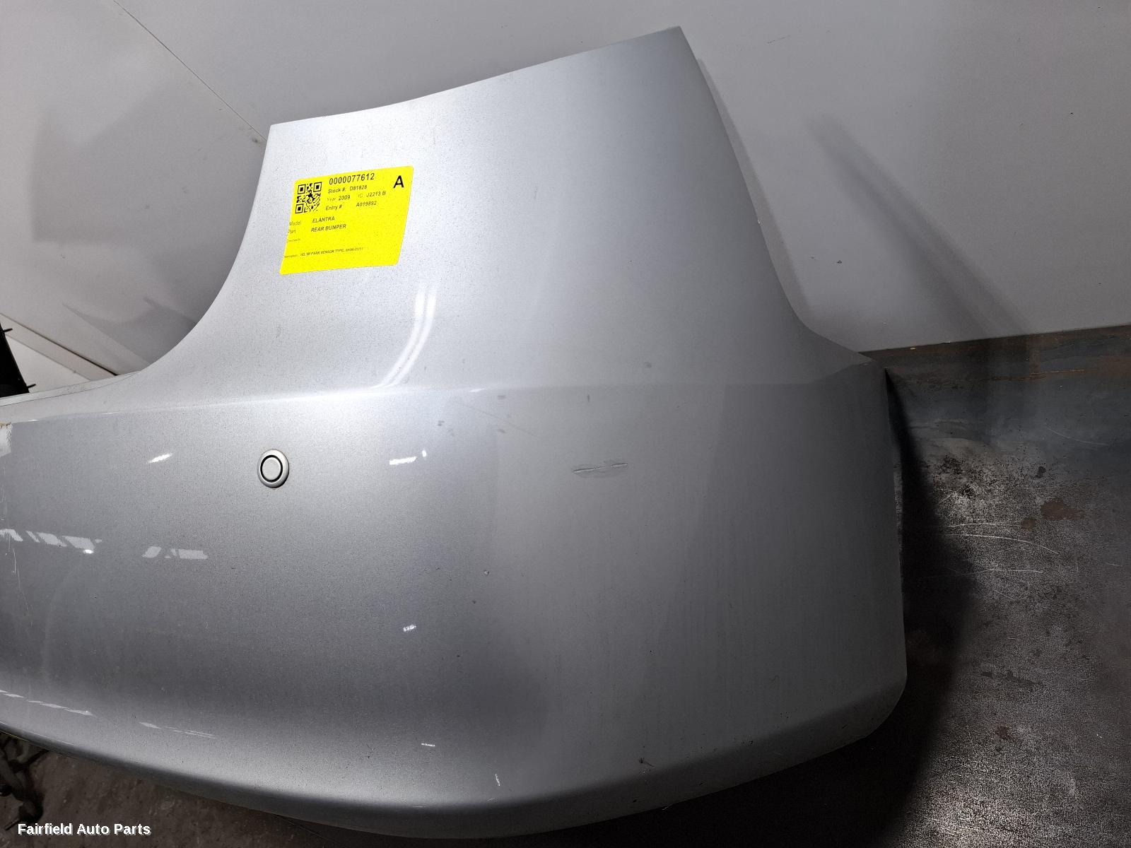 2006-2011 Hyundai Elantra Rear Bumper