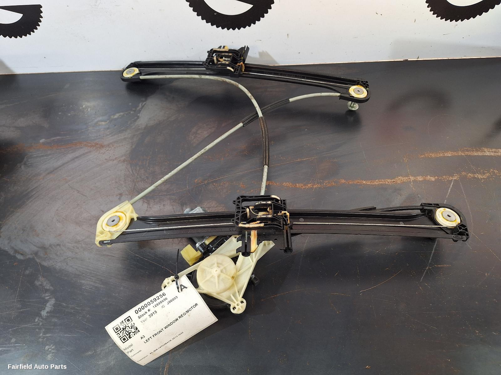 2013-2020 Audi A3 Left Front Window Reg Motor