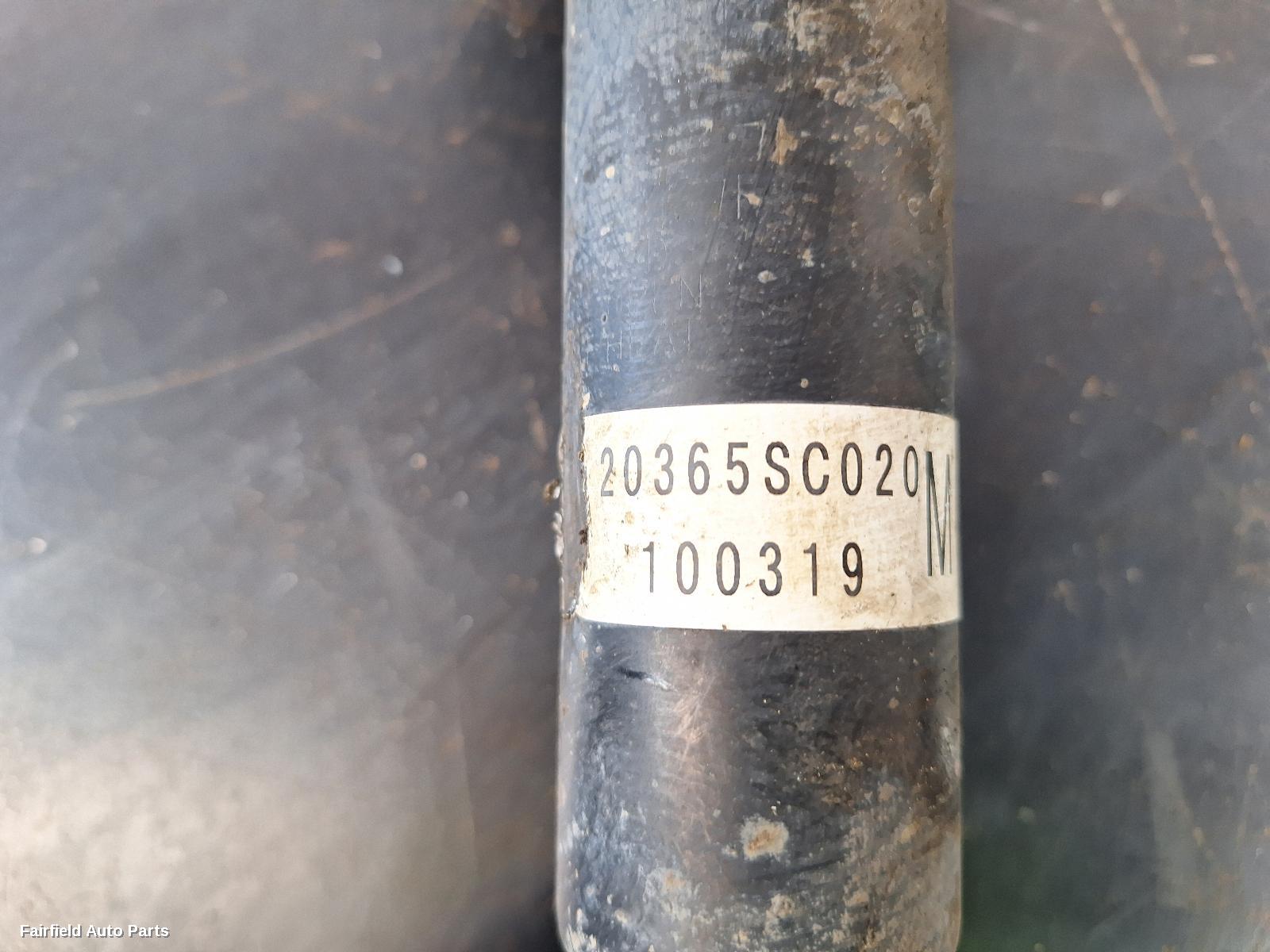 2008-2012 Subaru Forester Right Rear Strut