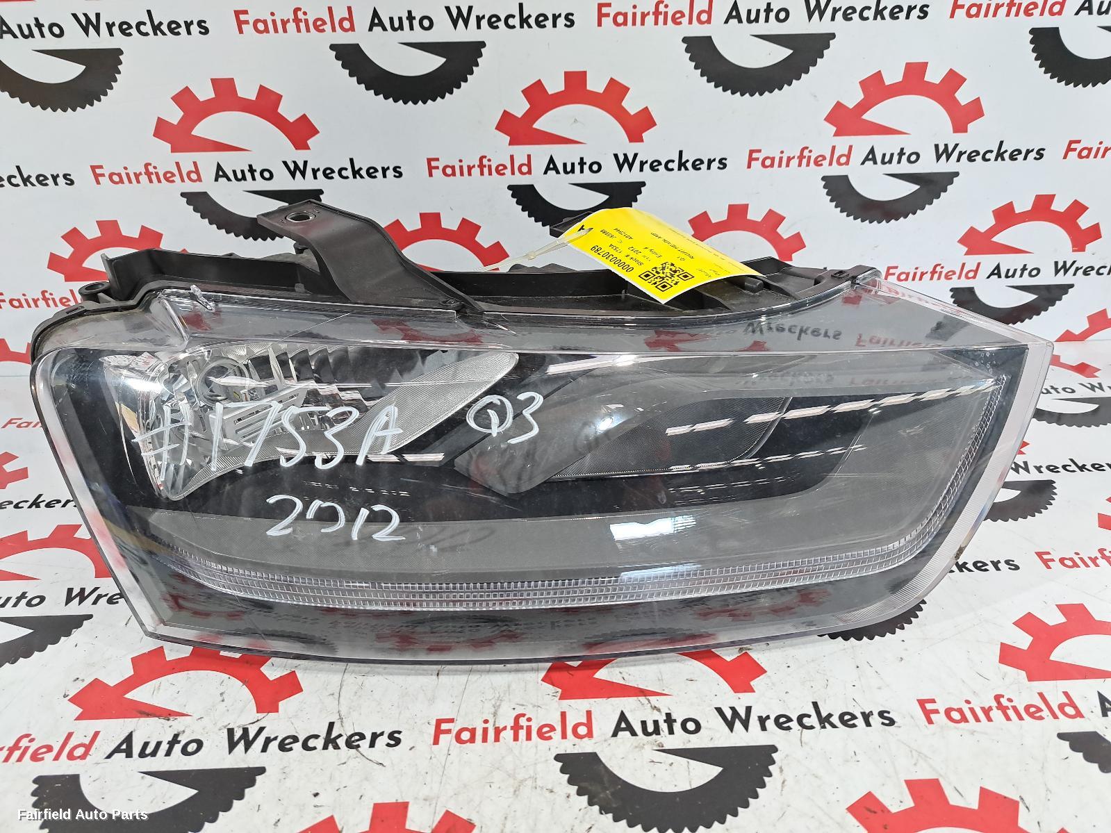2012-2014 Audi Q3 Right Headlamp