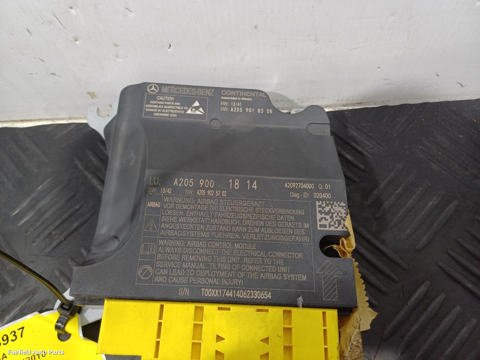 2014-2023 Mercedes C Class Airbag Module Sensor