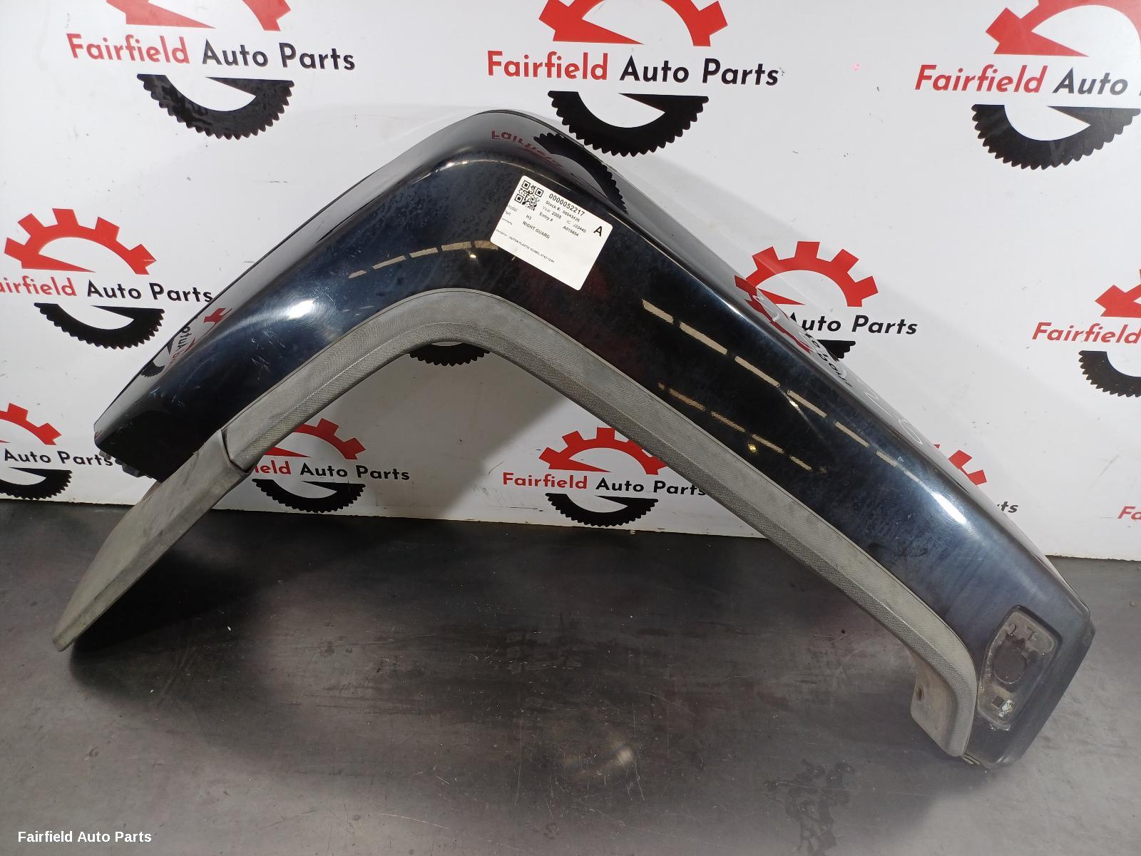 2007-2009 Hummer H3 Right Guard