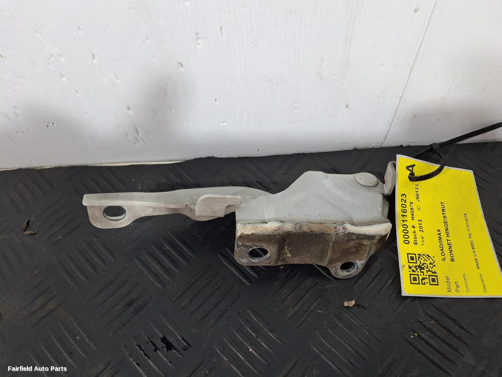 2007-2018 Hyundai Iload/imax Bonnet Hinge Strut