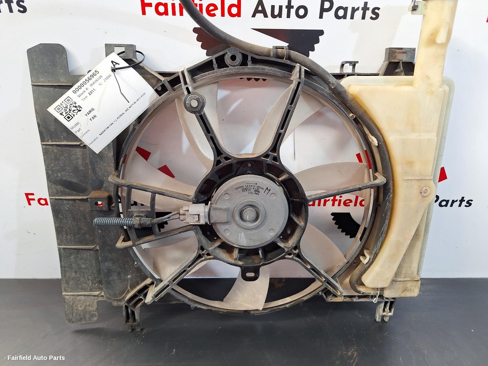 2011-2020 Toyota Yaris Fan