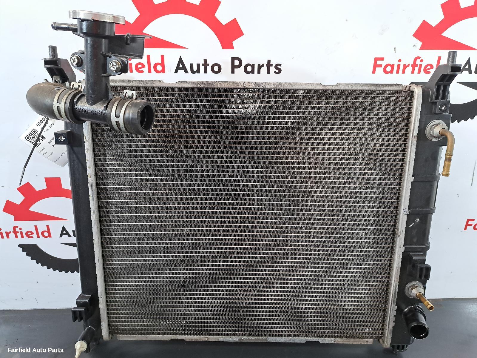 2010-2012 Nissan Micra Radiator