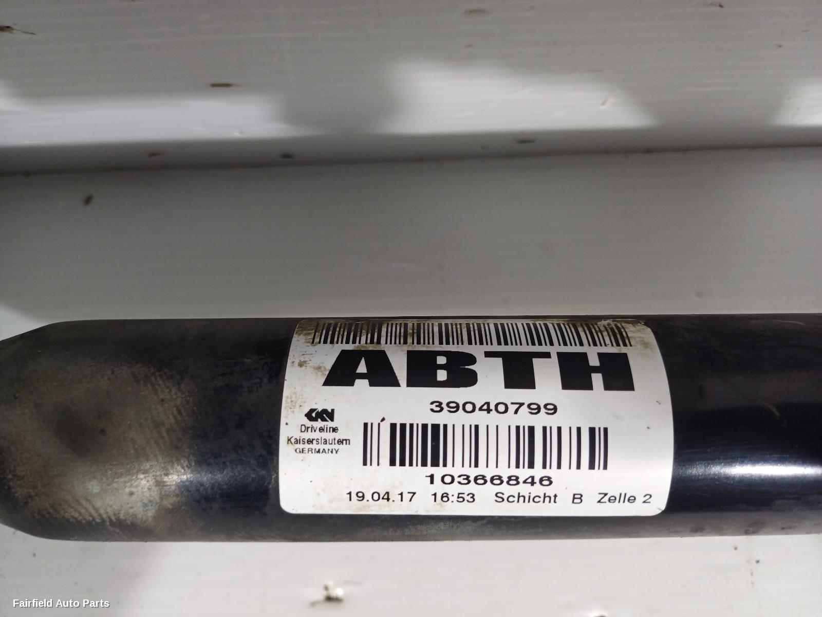 2016-2020 Holden Astra Right Driveshaft