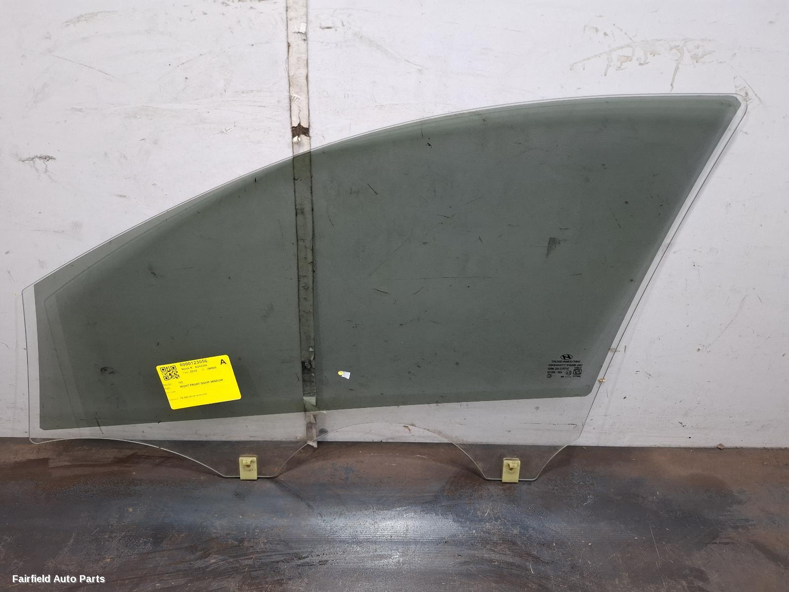 2010-2015 Hyundai I20 Right Front Door Window