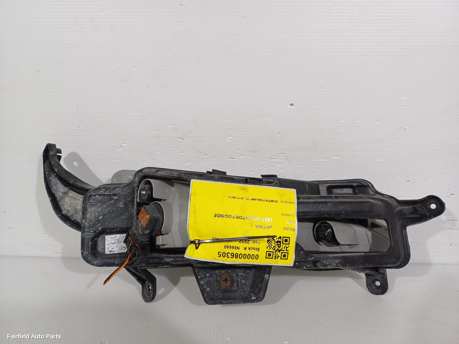 2011-2013 Kia Optima Left Indicator Fog Side