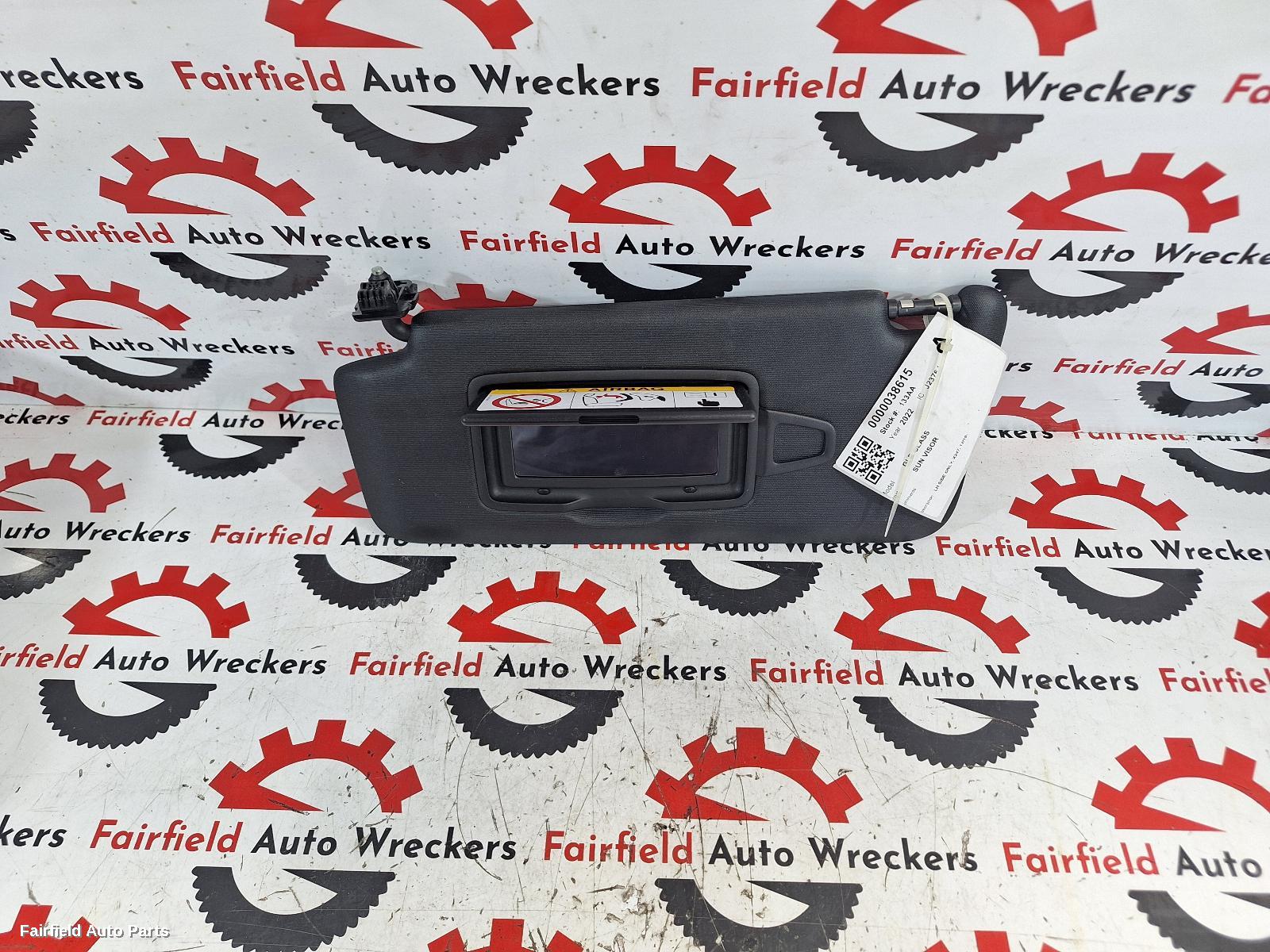 2019-2025 Mercedes Glb Class Sunvisor
