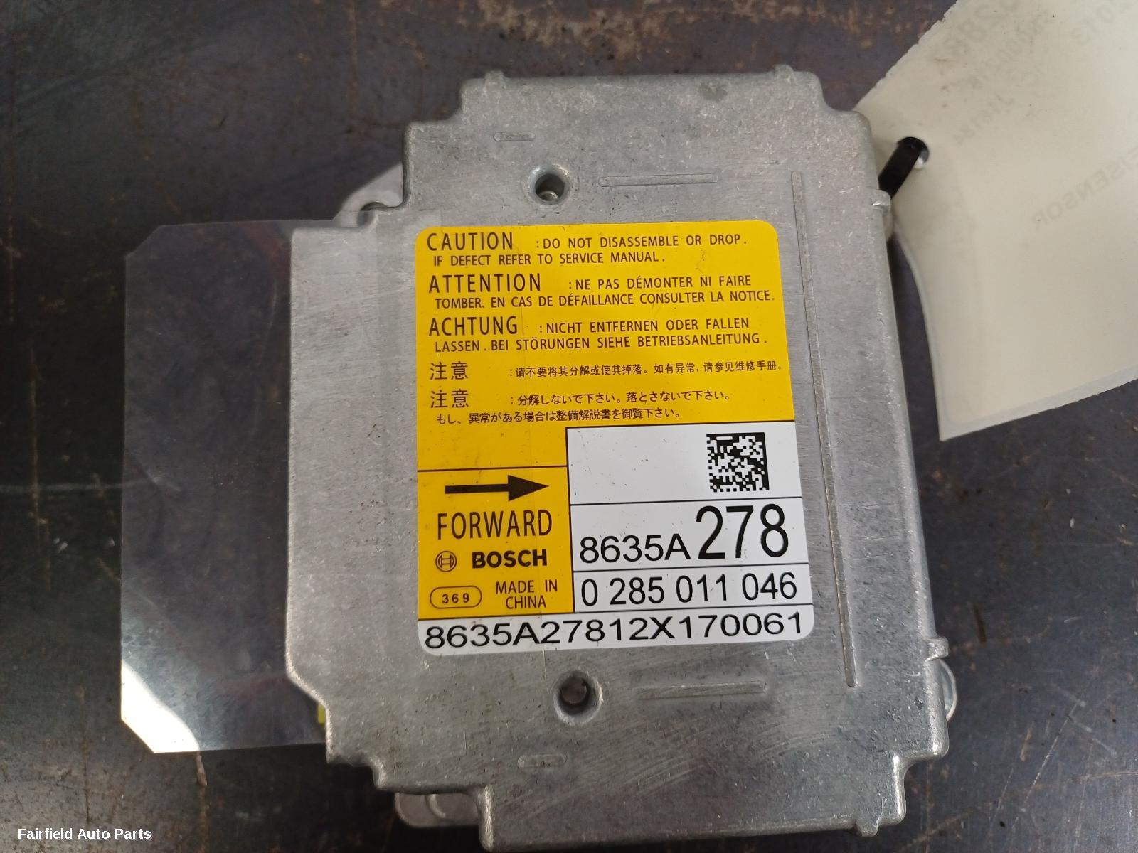 2012-2017 Peugeot 4008 Airbag Module Sensor