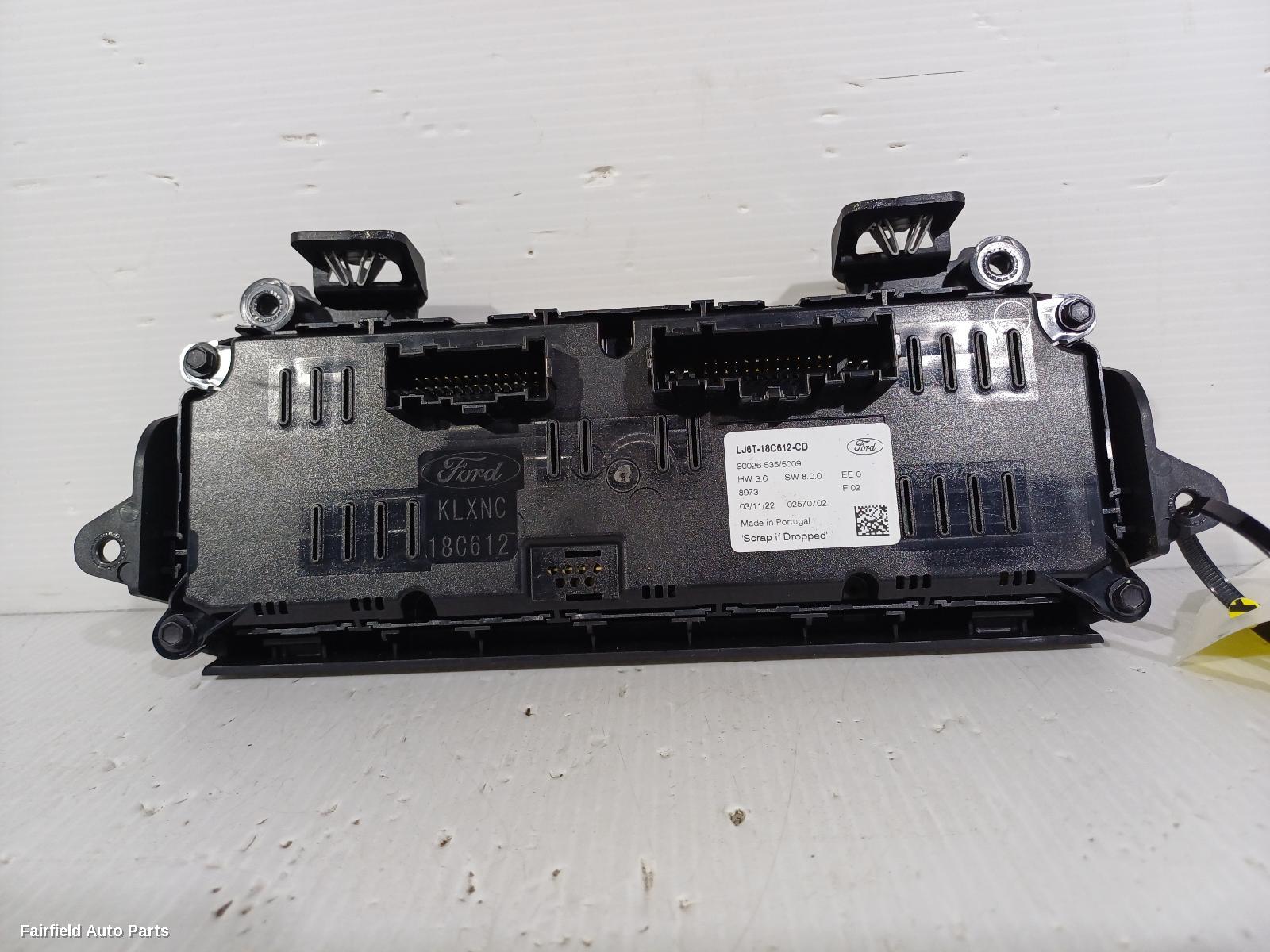 2020-2025 Ford Escape Heater Ac Controls