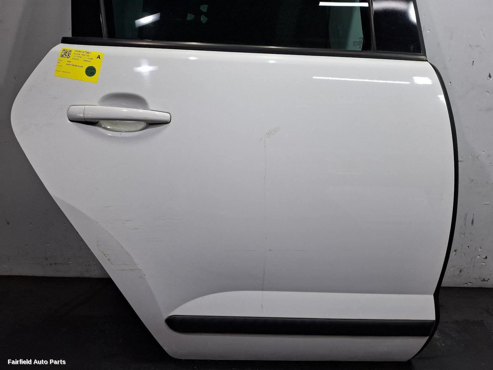 2010-2016 Peugeot 3008 Right Rear Door Sliding