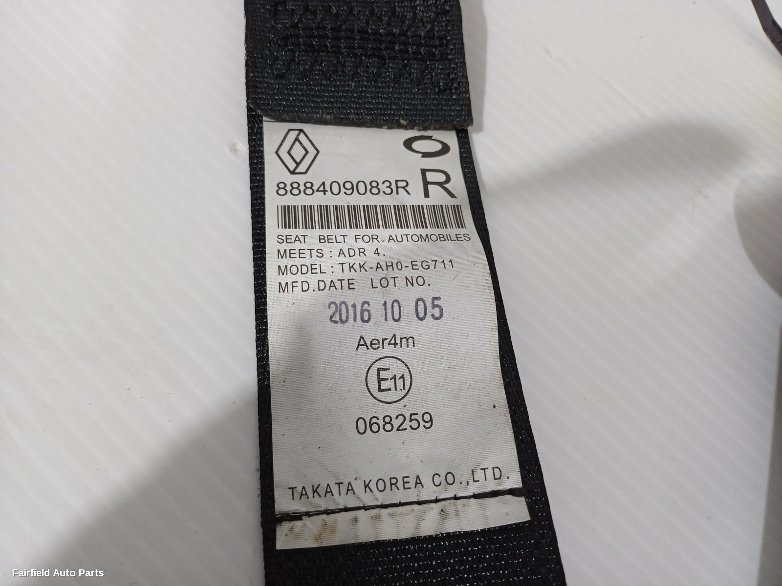 2016-2026 Renault Kaleos Seatbelt Stalk