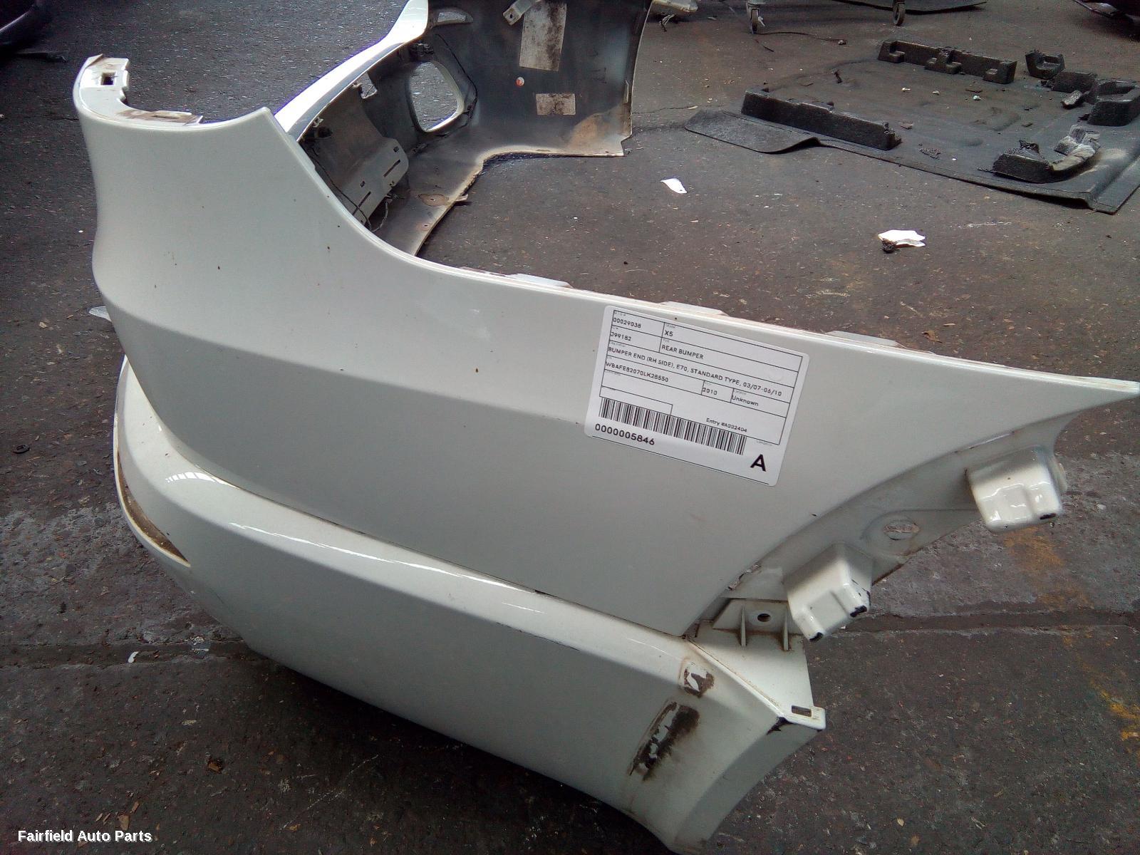2007-2013 Bmw X5 Rear Bumper