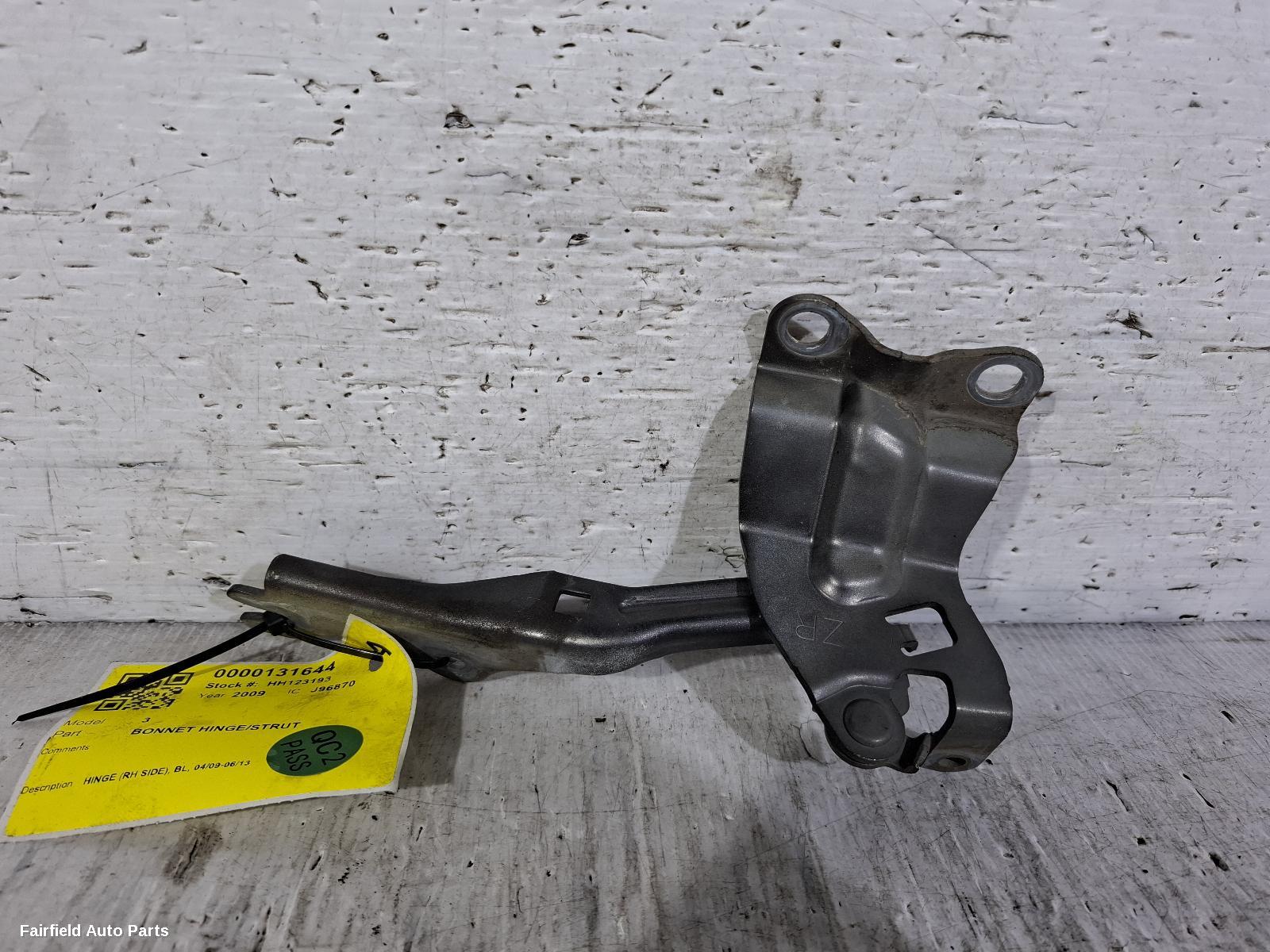 2009-2013 Mazda 3 Bonnet Hinge Strut