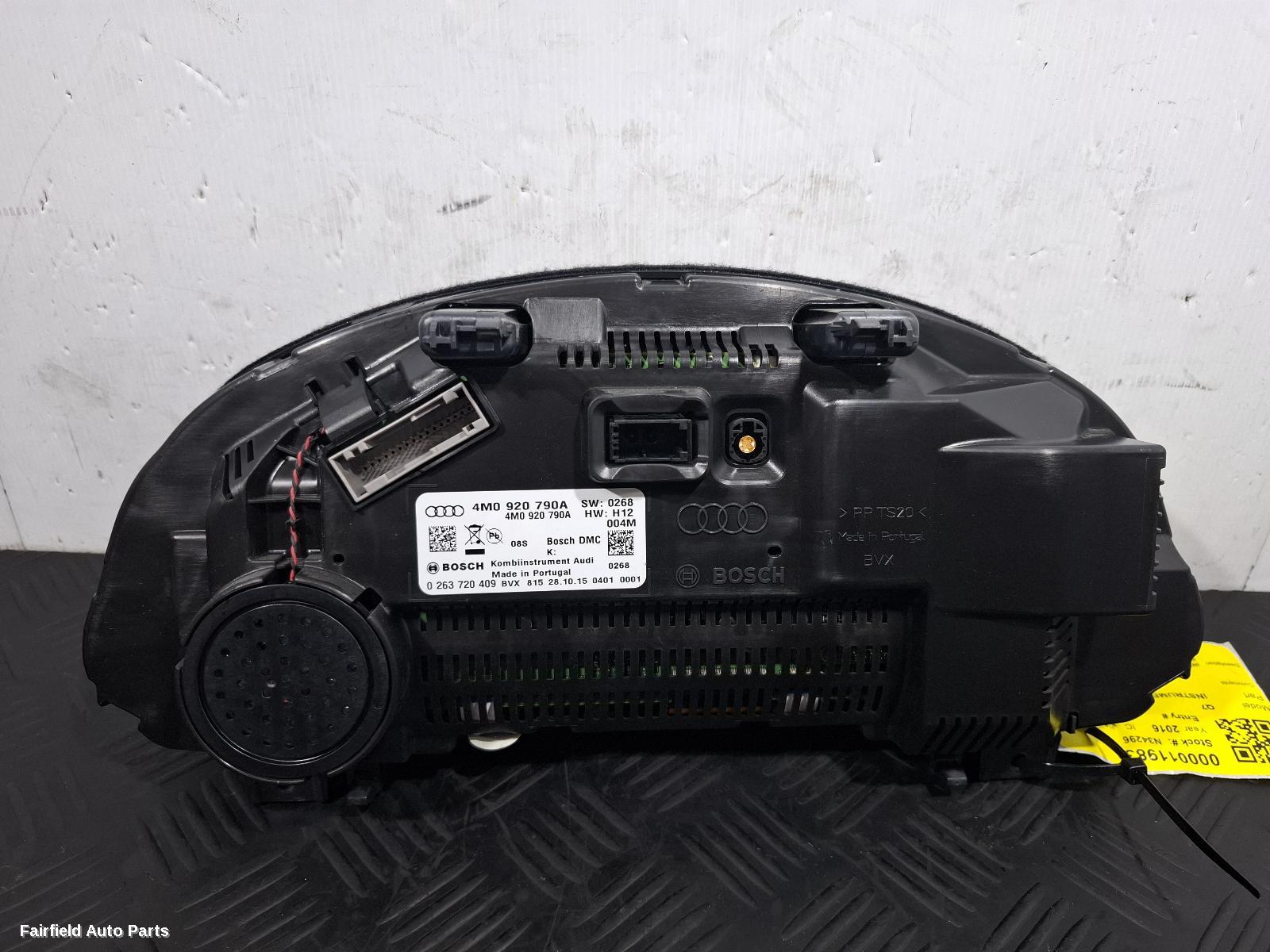 2015-2020 Audi Q7 Instrument Cluster