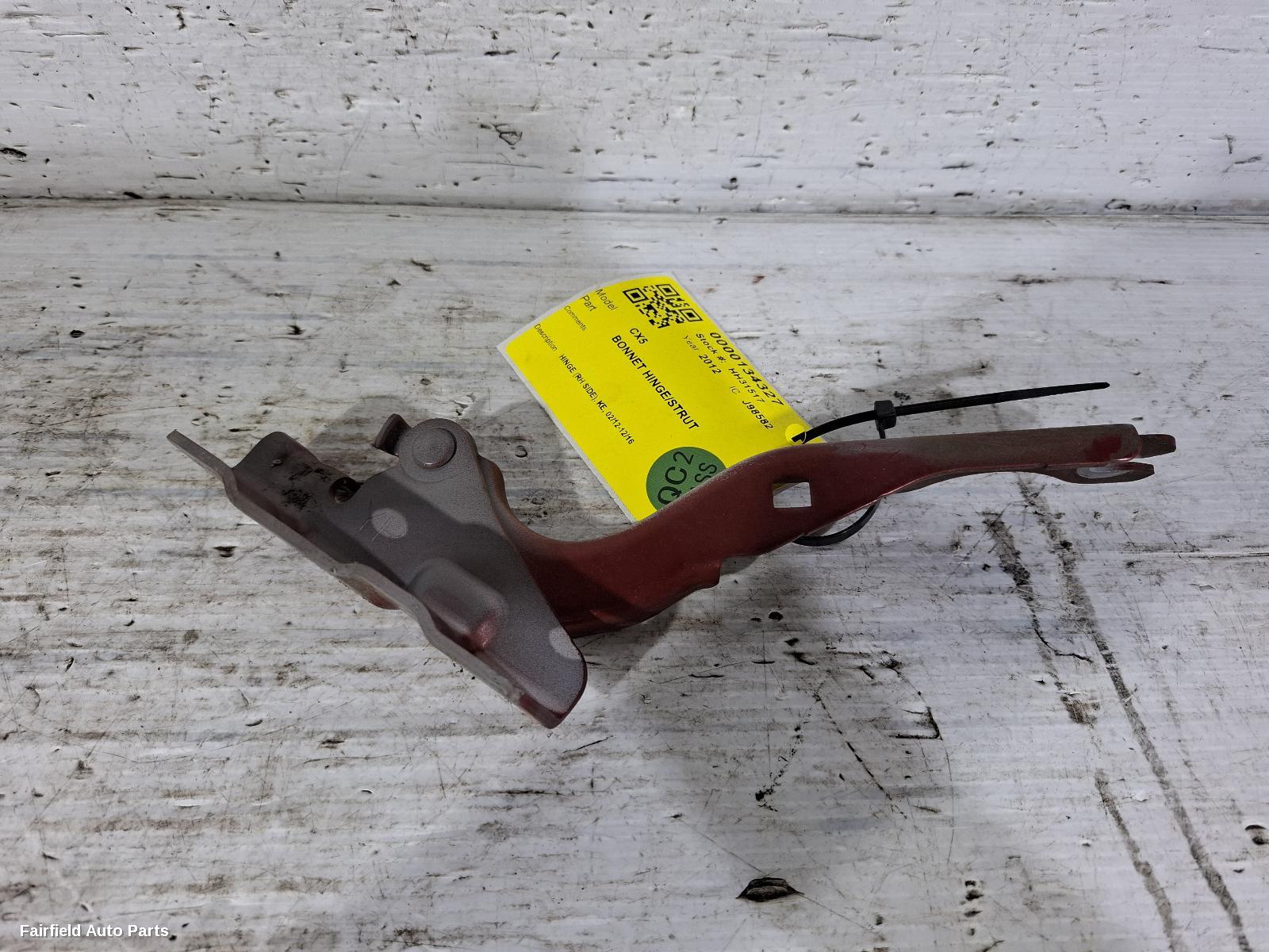 2012-2016 Mazda Cx5 Bonnet Hinge Strut