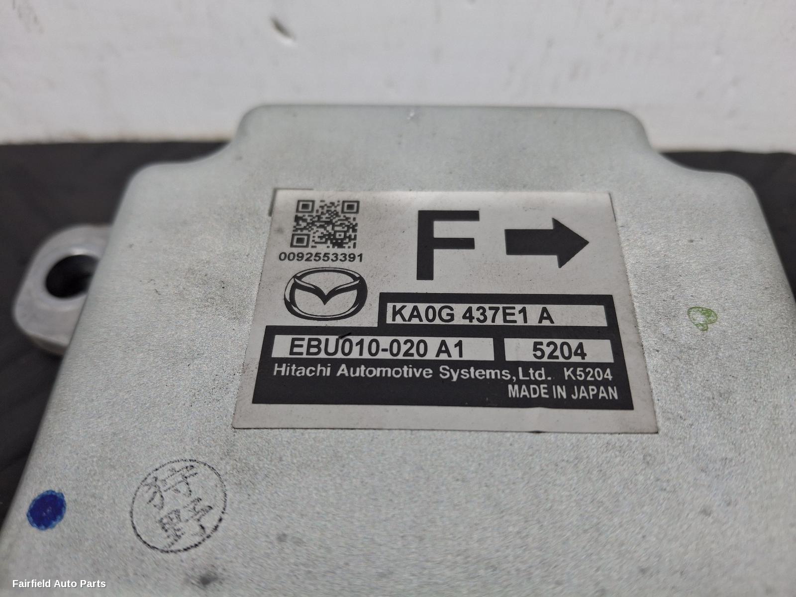 2015-2016 Mazda Cx5 Airbag Module Sensor