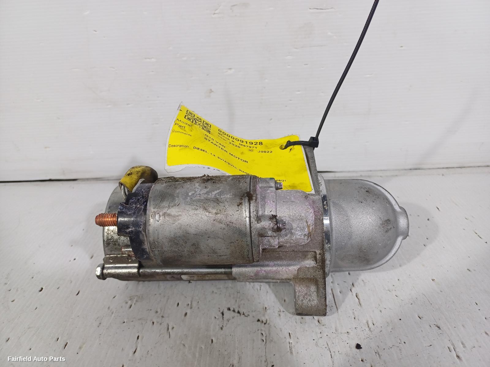 2015-2021 Ldv G10 Starter