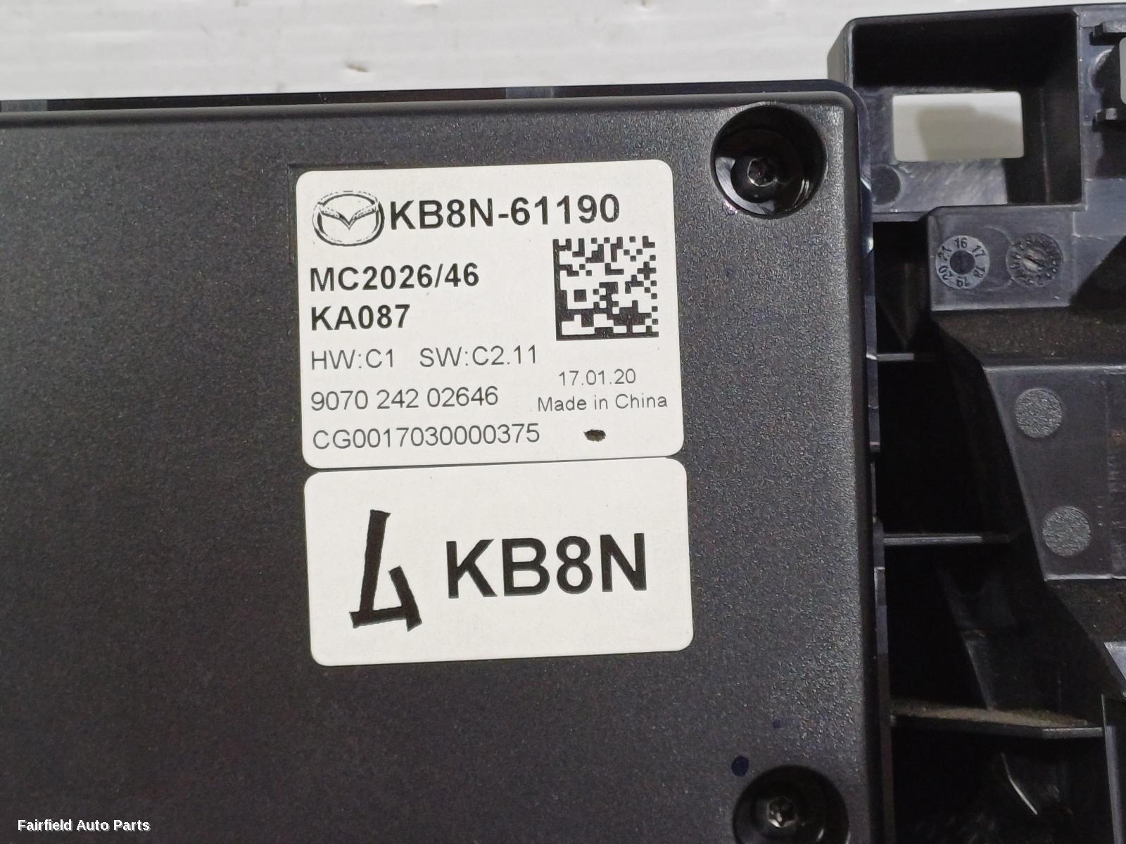 2017-2025 Mazda Cx5 Heater Ac Controls