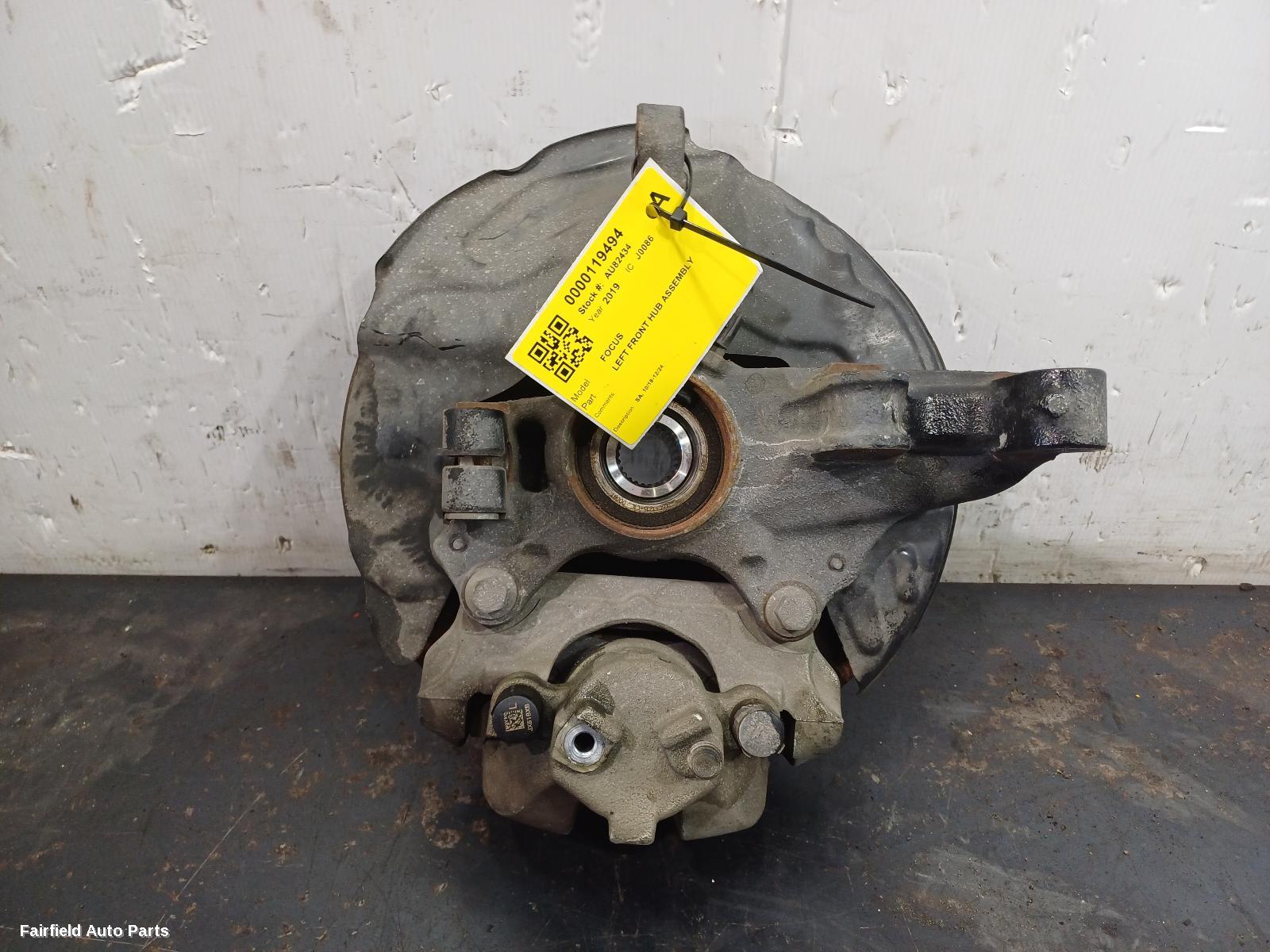 2018-2024 Ford Focus Left Front Hub Assembly
