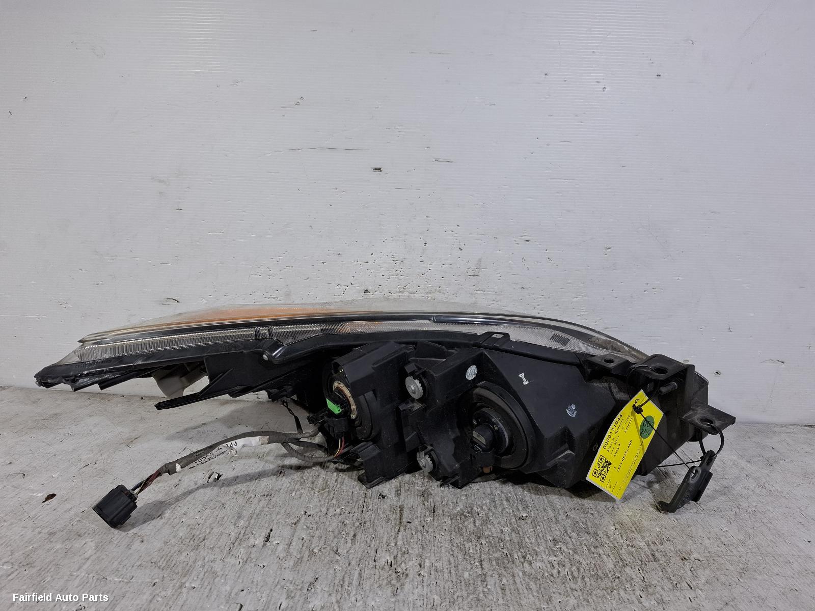 2009-2013 Mazda 3 Left Headlamp